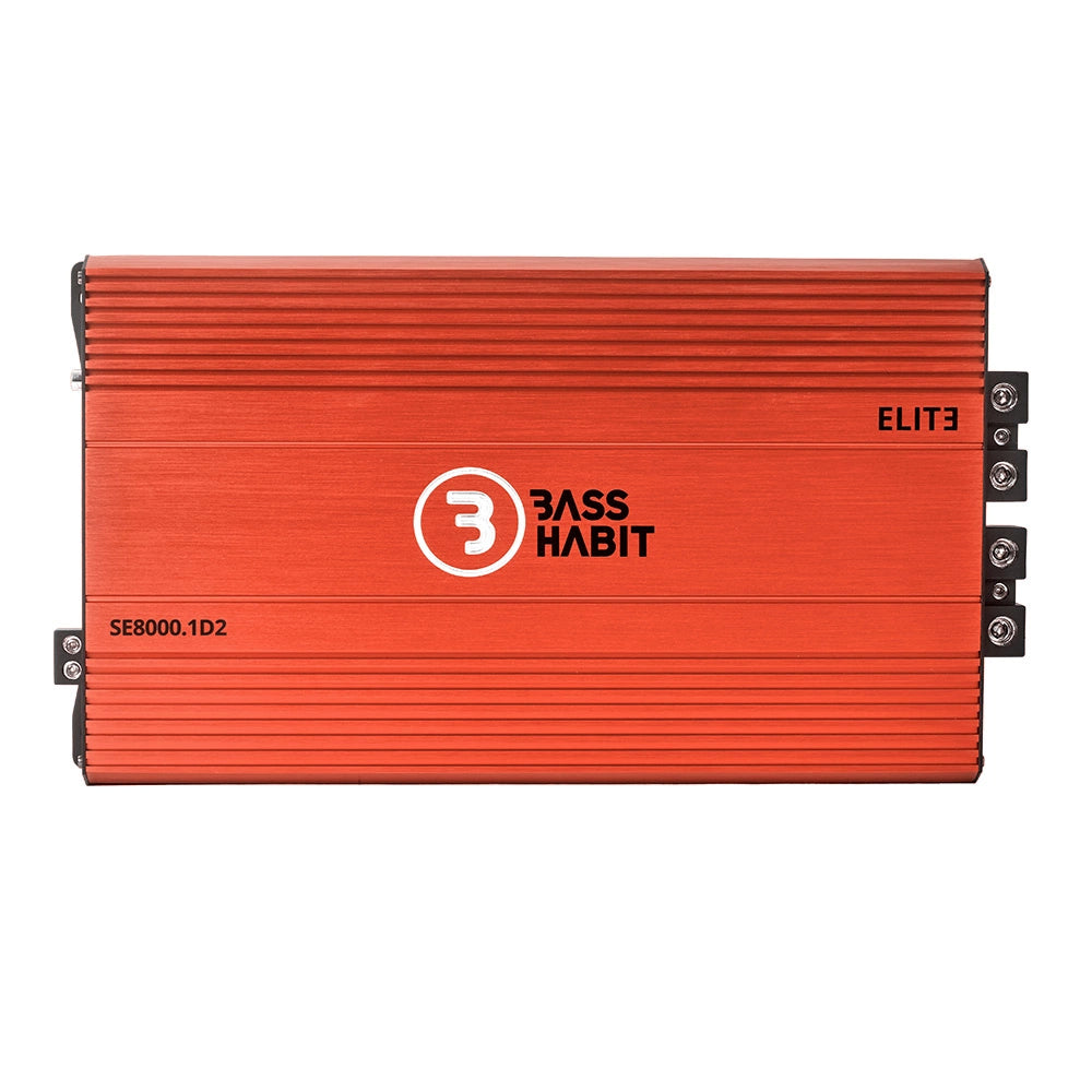 Bass Habit SPL ELITE 8000.1D2, extremt strömstarkt monoblock