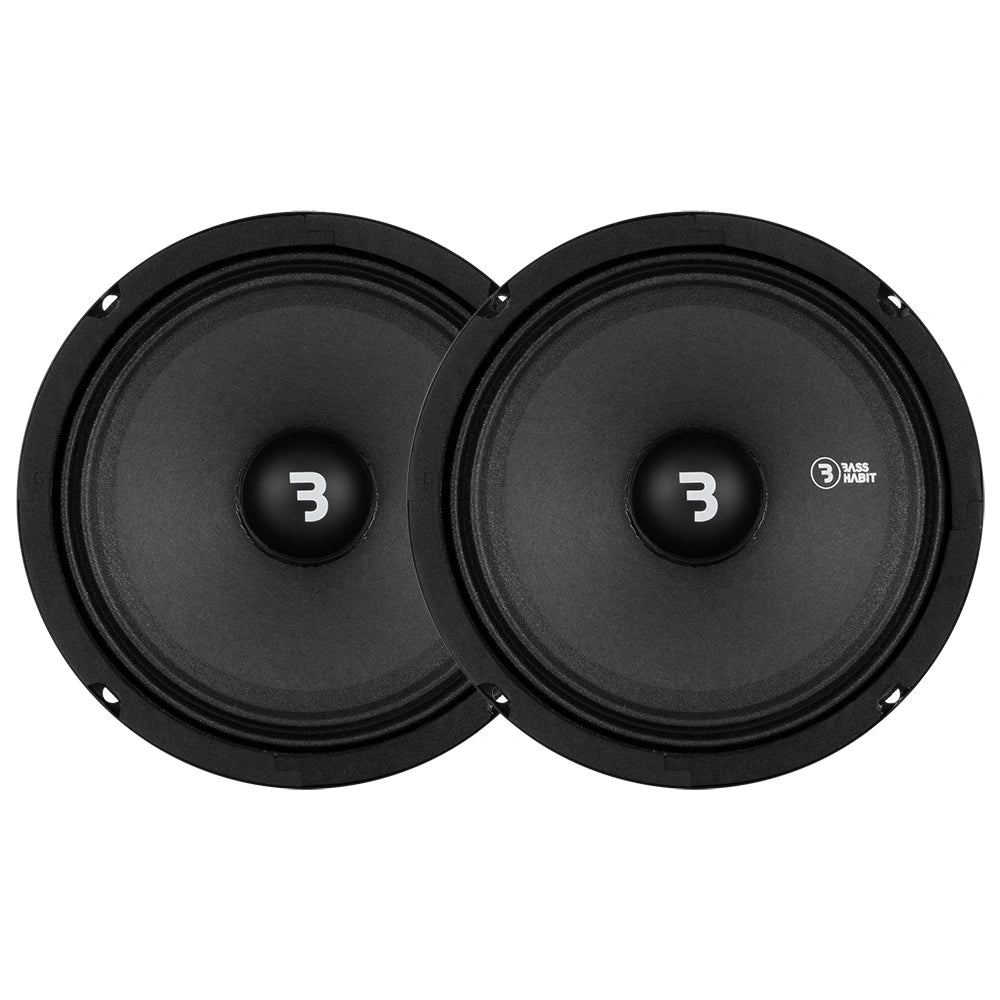 8-Pack Bass Habit SP165M med steg och Tershine Purify S+