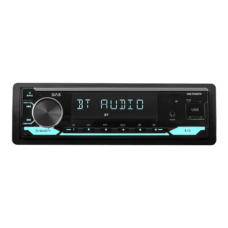 GAS MAD M130-BTN bilstereo med Bluetooth, DSP och 3 par lågnivå