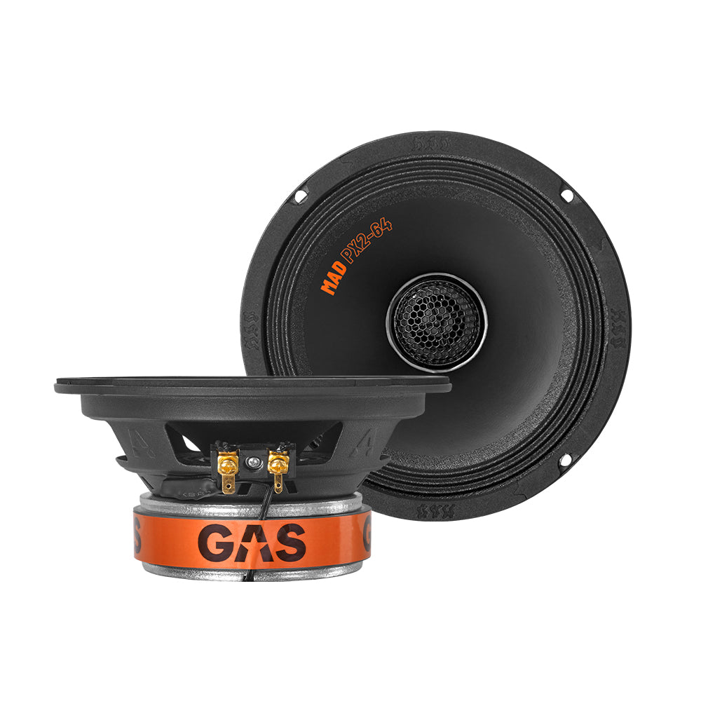 GAS MAD PX2-64 grym 6.5 tums koaxialhögtalare