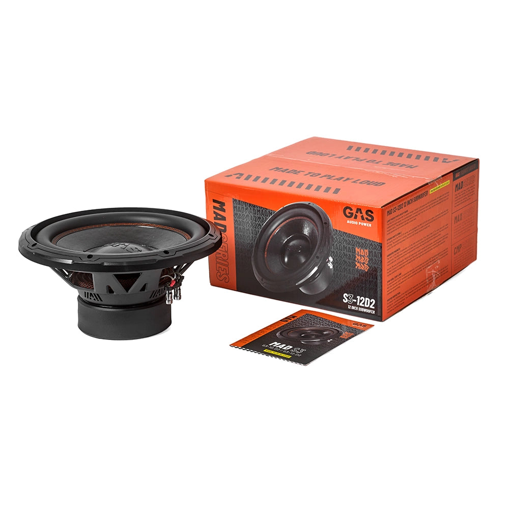 GAS MAD S3-12D2, 12" baselement