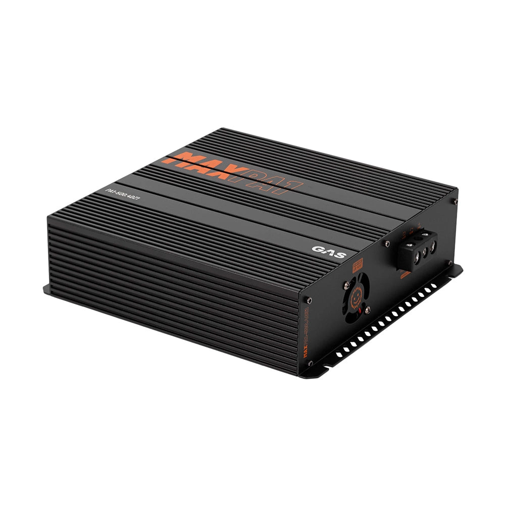 GAS MAX PA1-500.4DZ1, kompakt fyrkanaligt fullregistersteg