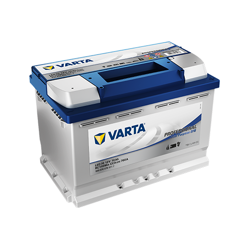 Varta Professional Dual Purpose EFB, Fritidsbatteri 12V 70 ah 760 A