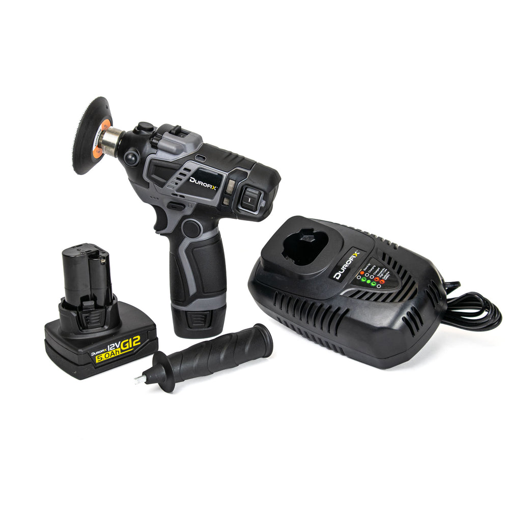 Lyktpolerkit Batteri – Komplett proffslösning med Durofix, 3M och Rupes