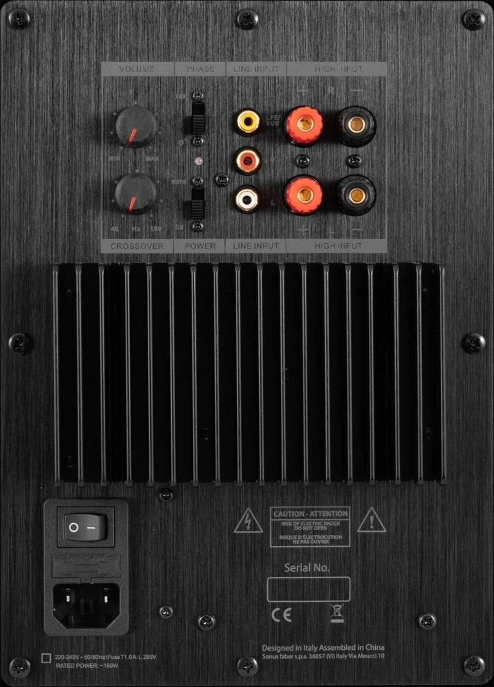 Dynavoice Challenger Sub 8 aktiv subwoofer, Svart ask