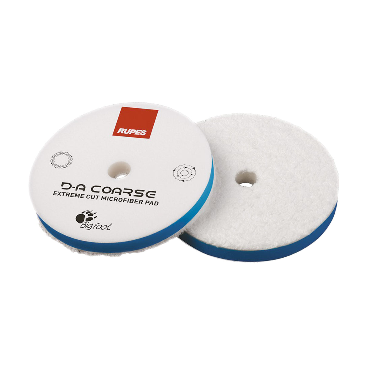 Mikrofibertrissa Rupes, Blue - Dual Action, 130 mm (9.MF130H)