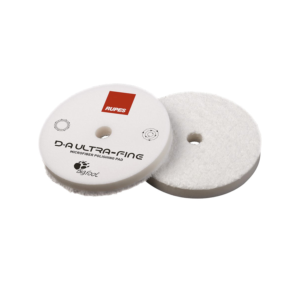 Mikrofibertrissa Rupes, White - Dual Action, 80 mm (9.MF80S)