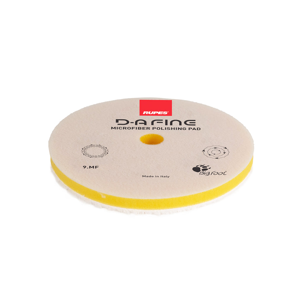 Mikrofiberrondell Rupes, Yellow - Dual Action, 160 mm (9.MF160M)