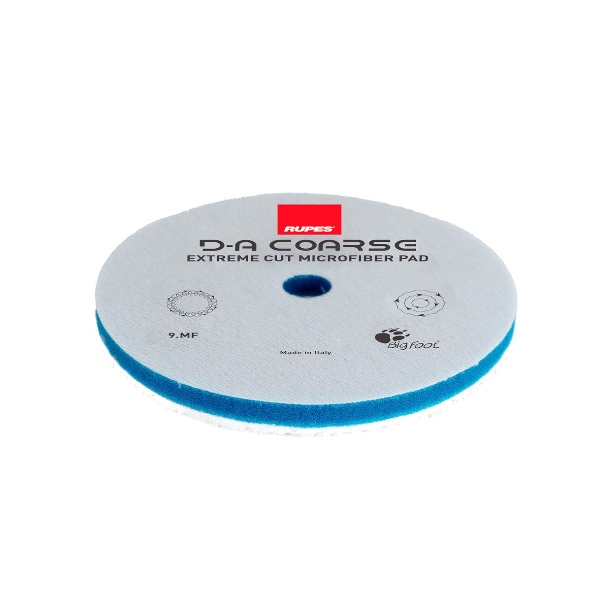 Mikrofibertrissa Rupes, Blue - Dual Action, 80 mm (9.MF80H)