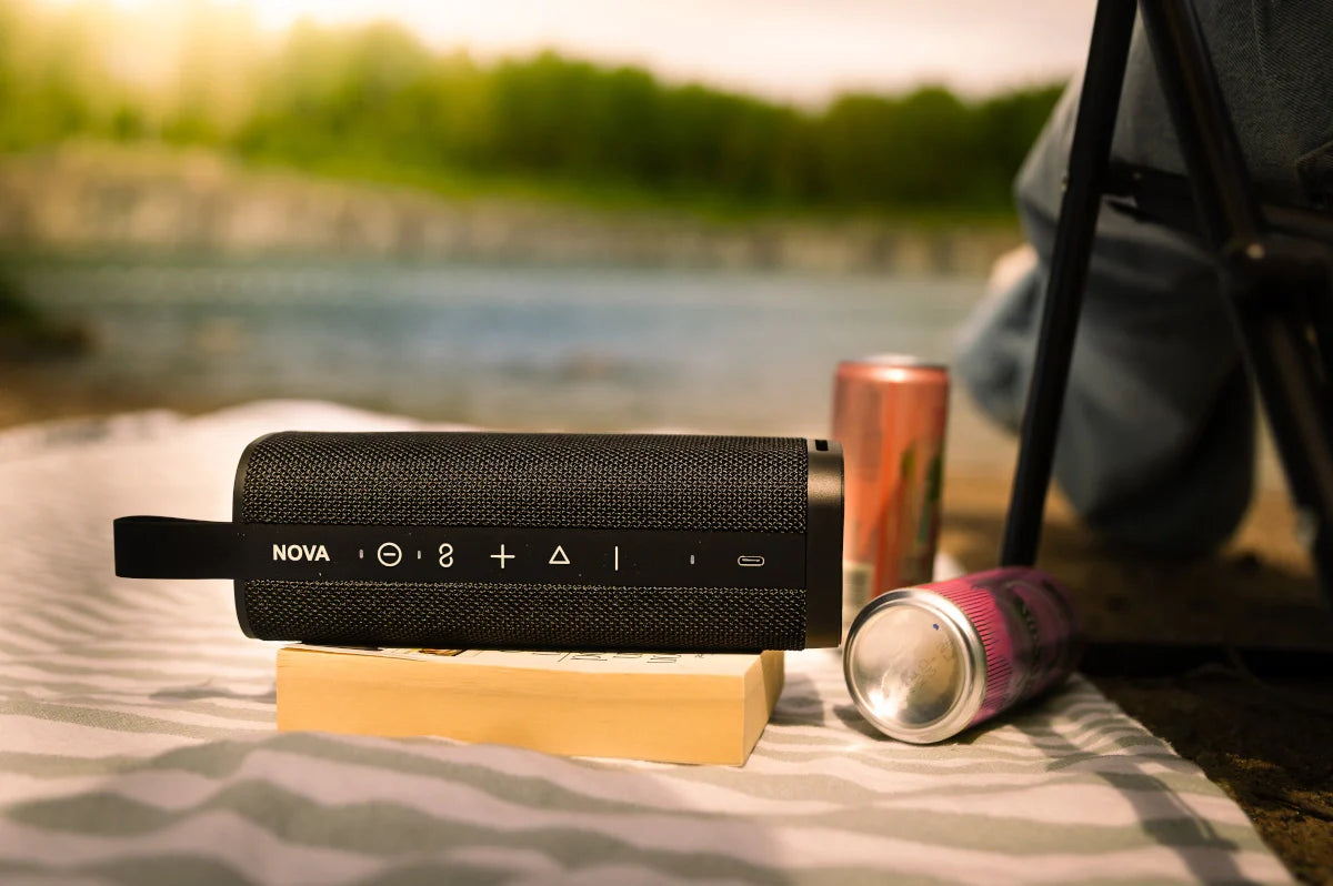 2-pack Arcsound NOVA Bluetooth-högtalare, svart