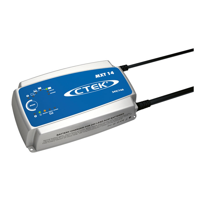 CTEK MXT 14 – Professionell 24V Batteriladdare för Tung Trafik och Verkstad