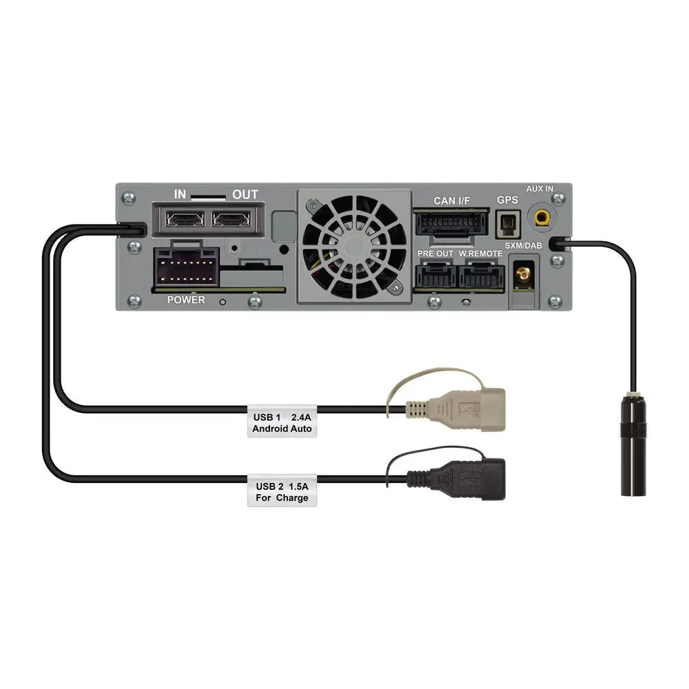 Alpine iLX-F115T6 – Stereo med 11 tum pekskärm för VW T6 – Android Auto – Apple Carplay