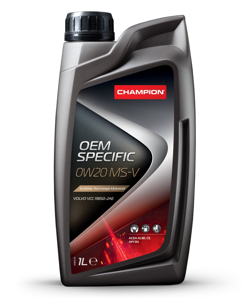 Champion OEM Specific 0W20 MS-V, Motorolja 1 liter