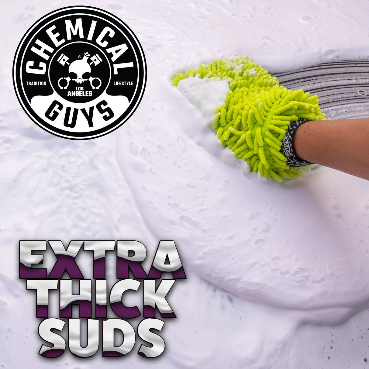 Chemical Guys Bilschampo Sticky Snowball, 473 ml