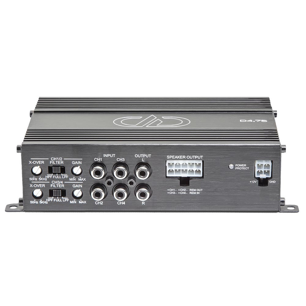 DD Audio D4.75, fyrkanalssteg