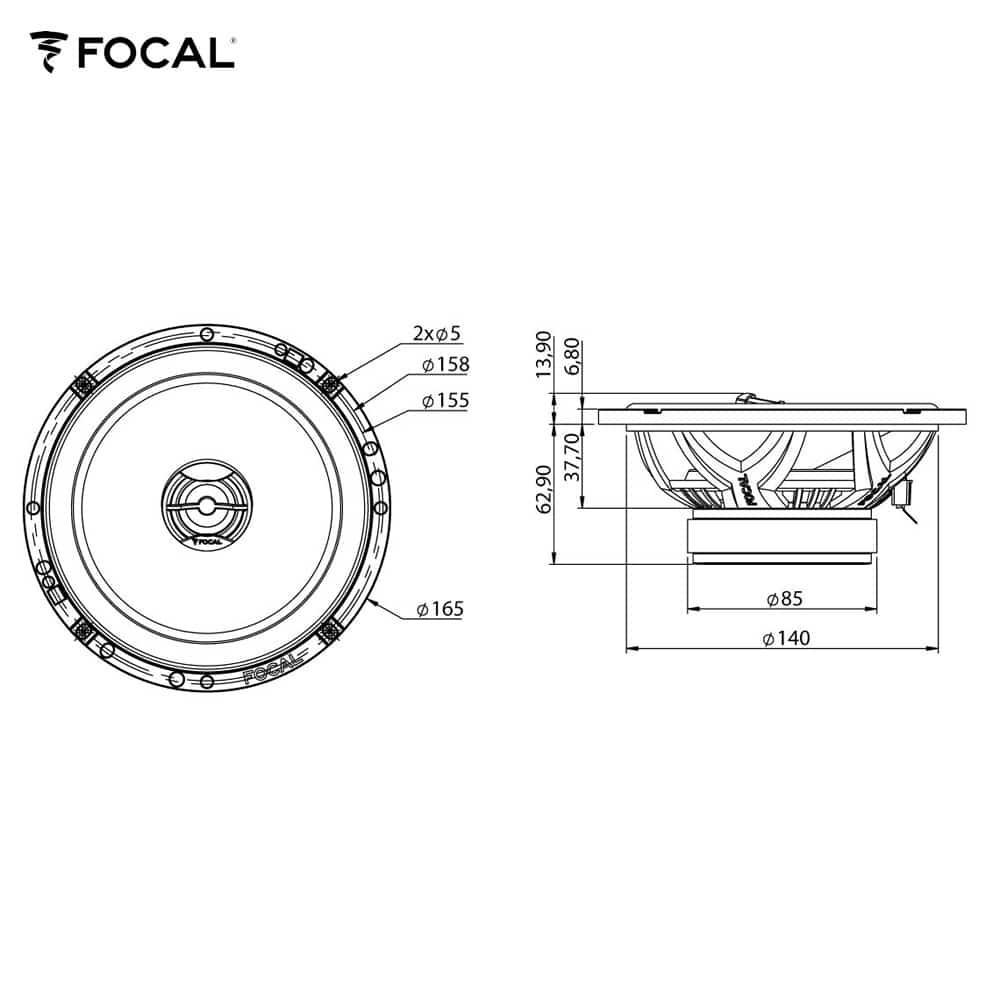 Focal ICVW165