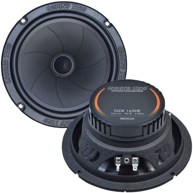 Ground Zero GZIC 165.2HE, 6.5 tums kitsystem