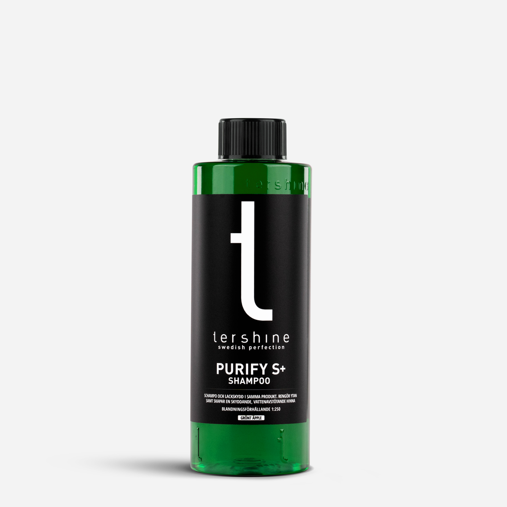 Tershine Purify S+ - Shampoo, keramiskt schampo med lackskydd, 500 ml