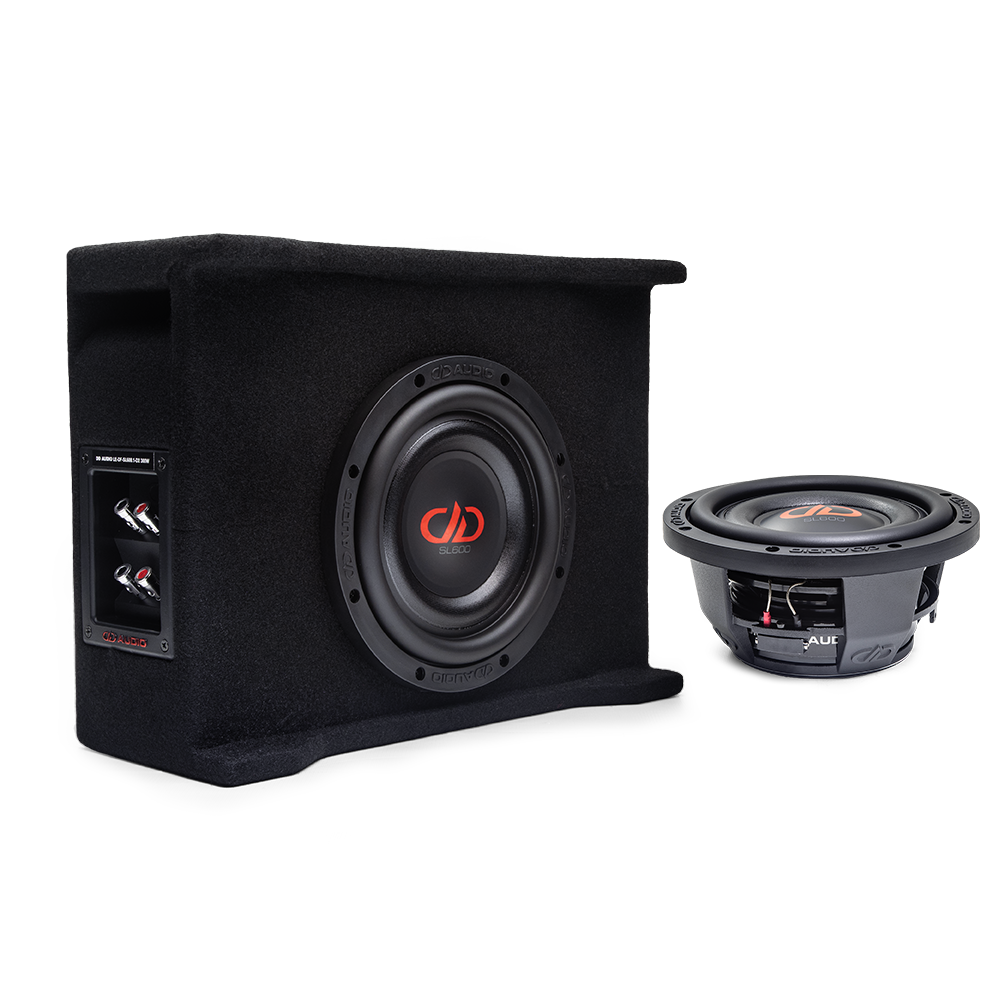 DD Audio LE-DF-SL608, 1x8 tums slim baslåda