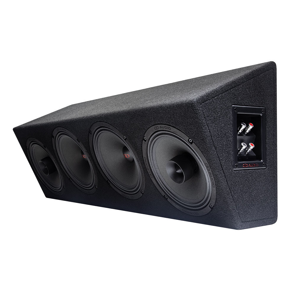 DD Audio LE-VO-MX208.4, 8" midbasar i färdigmonterad raggarplanka