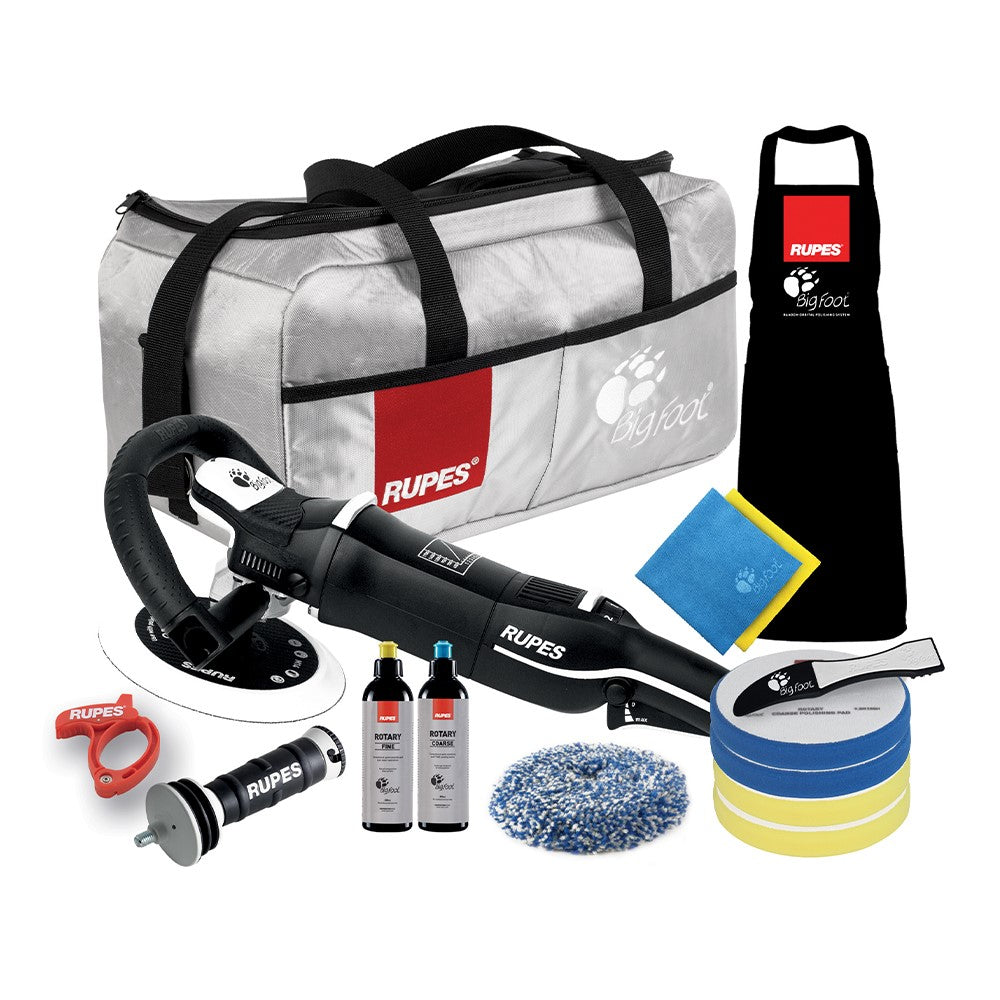 RUPES Polermaskin roterande LH19E, DLX-kit