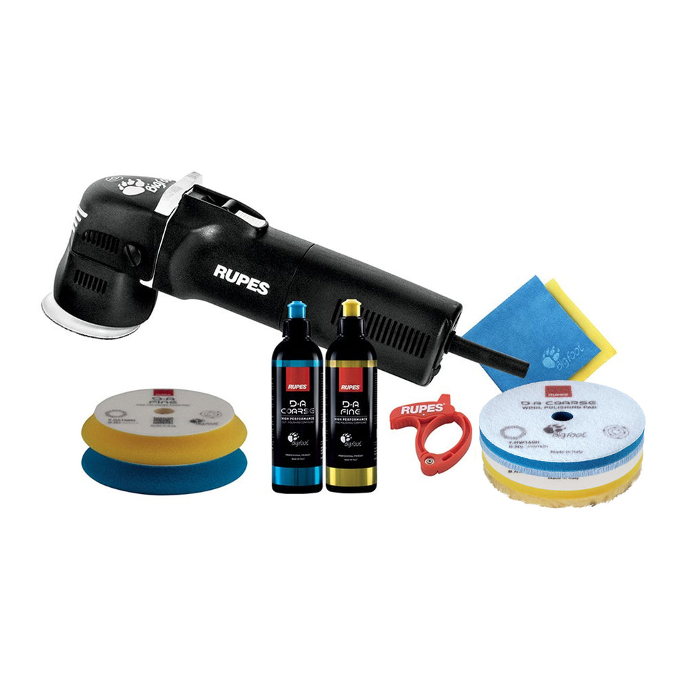 RUPES Polermaskin oscillerande LHR75E, 75 mm, BAS-kit
