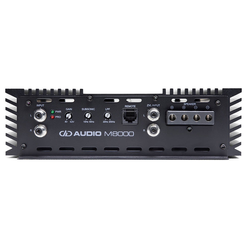 DD Audio M8000, monoblock