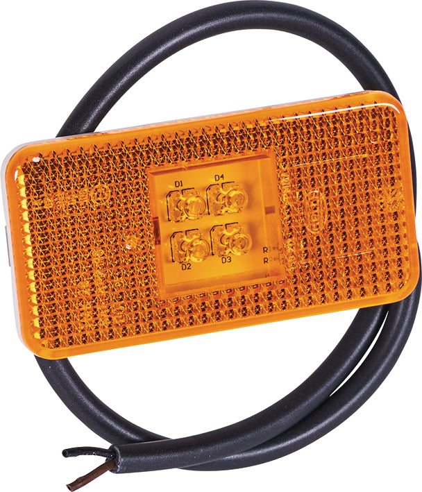 HELLA LED-sidomarkeringsljus med Reflex 24V