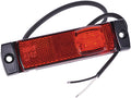 EUROPART LED-positionsljus SIDOMARKERING LED 12-30V RÖD
