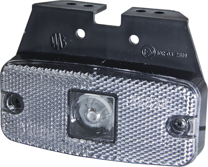 Positionsljus LED 111x50mm Vit 12-24V