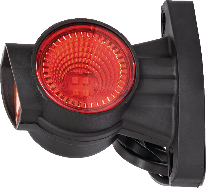 EUROPART LED-breddmarkeringslykta 24V VÄNSTER positionsljus, bakljus och sidomarkeringsljus