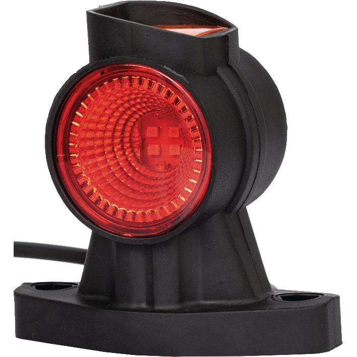 EUROPART LED-breddmarkeringslykta 24V VÄNSTER positionsljus, bakljus och sidomarkeringsljus