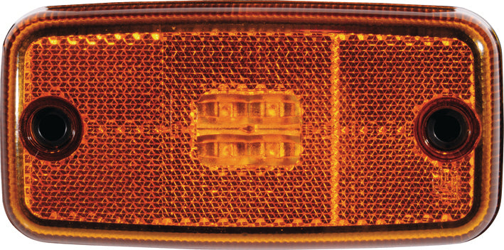 EuroPart LED-sidomarkeringsljus med Reflex Orange 12-36V