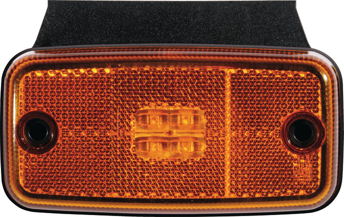 EUROPART LED-sidomarkeringsljus med Reflex 12-24V M/FÄSTE