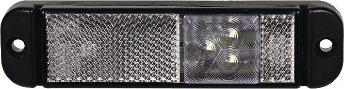 LED-positionsljus - SIDOMARKERING VIT 1 M KABEL