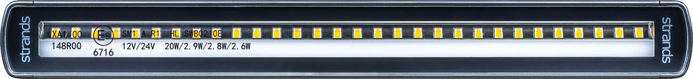 SIBERIA LOW RIDER 10" LED-varningsblixtlampa Strands lighting division