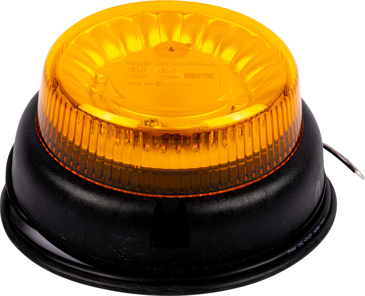 EuroPart LED-blixtvarningsljus, Blixt Rotella LED-ljus 12-36V E-Godkänd