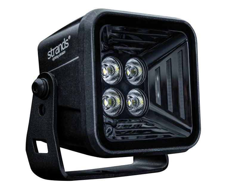 Strands Dark Knight Fortex Arbetsljus Amber