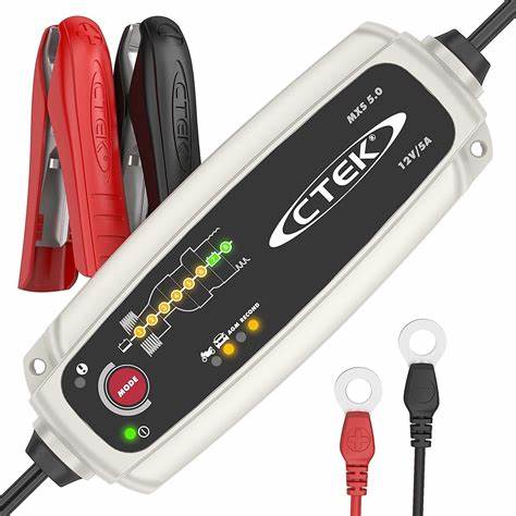 CTEK MXS 5.0 – Avancerad 12V Batteriladdare med RECOND- och AGM-läge, 5A