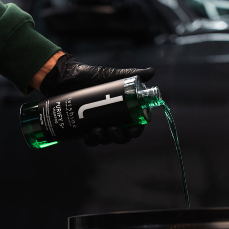 Tershine Purify S+ - Shampoo, keramiskt schampo med lackskydd, 500 ml