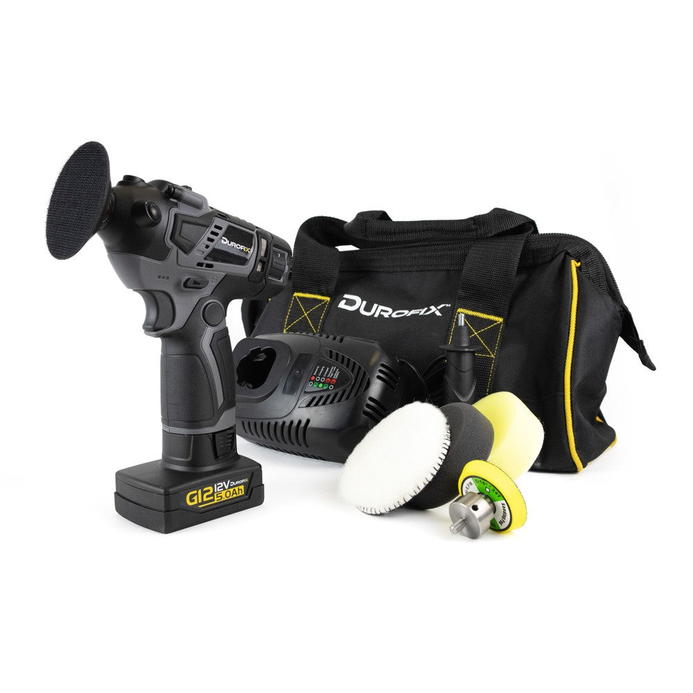 Durofix RS1222 – Batteridriven poler- och slipmaskin 12V, 5Ah