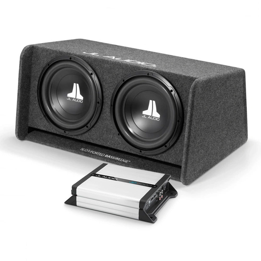 JL Audio CP212-W0v3 2x12 med JD500/1, baspaket