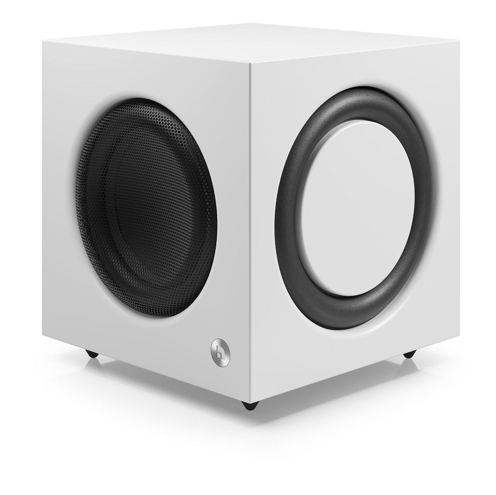 Onkyo GX-30ARC med Audio Pro SW-10, aktivt 2.1 stereopaket i vitt