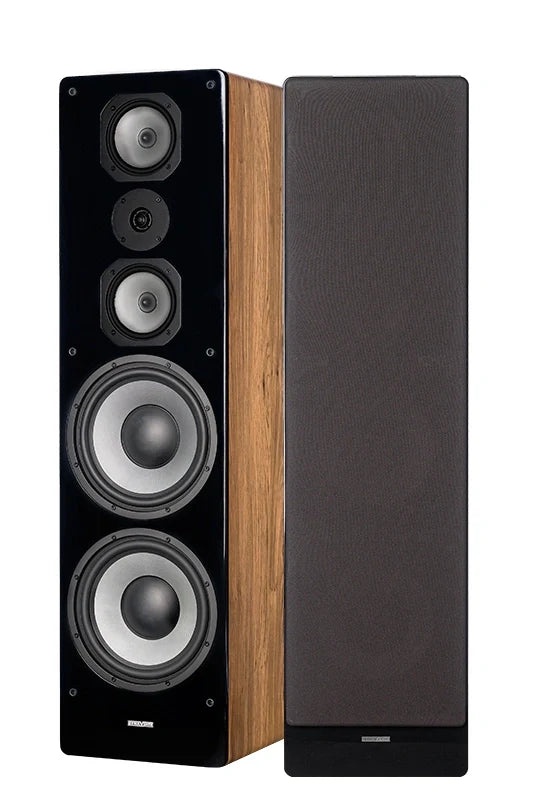 Dynavoice Challenger M-105 med dubbla Fosi Audio monoblock, stereopaket. Svart