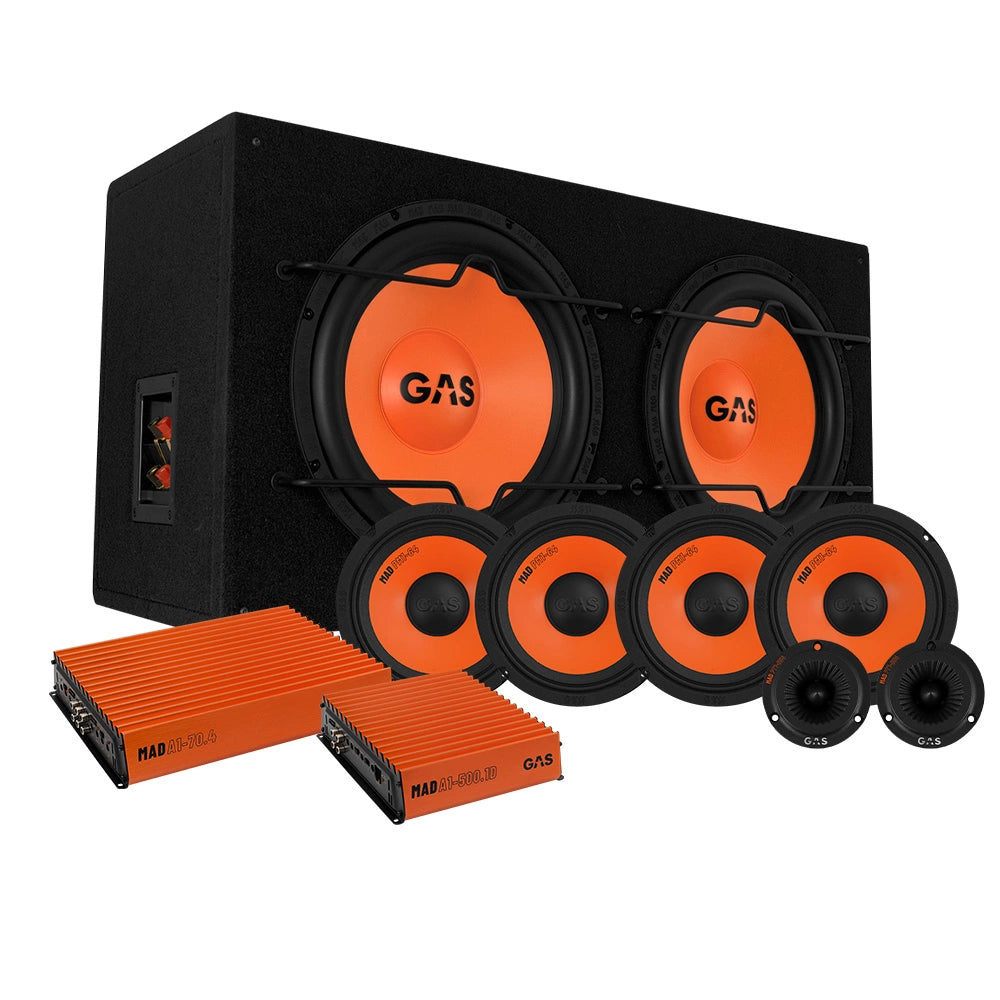 GAS MAD B1-212 SPL helhetspaket med 4-pack MAD PM1-64