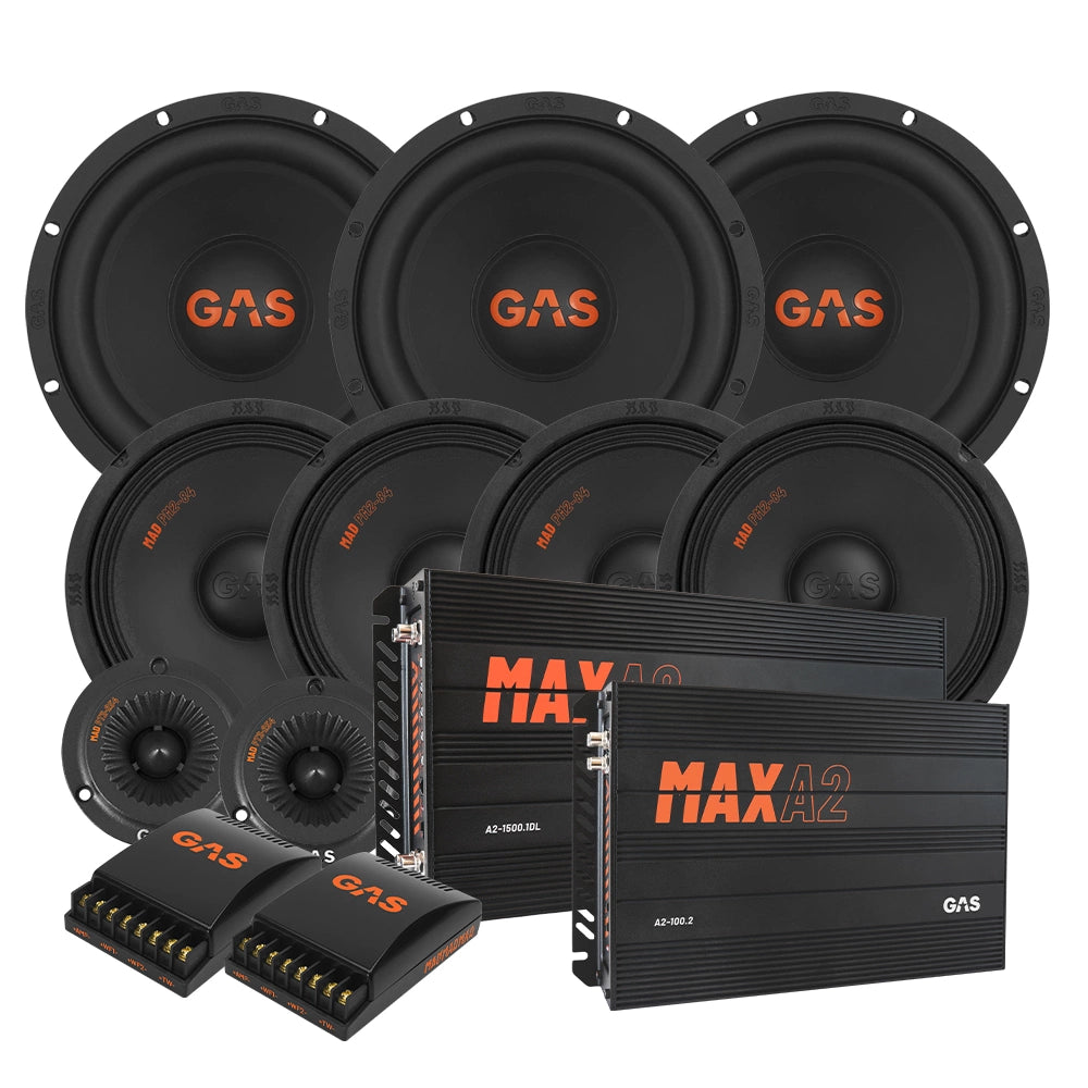 GAS MAD S2-8D2 med MAD PM2-84, SPL helhetspaket till jänkare