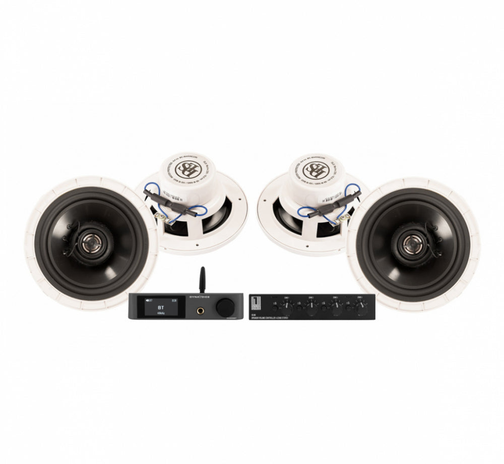 Dynavoice CA802BT med SC4B & 2 par DLS Marine 226i