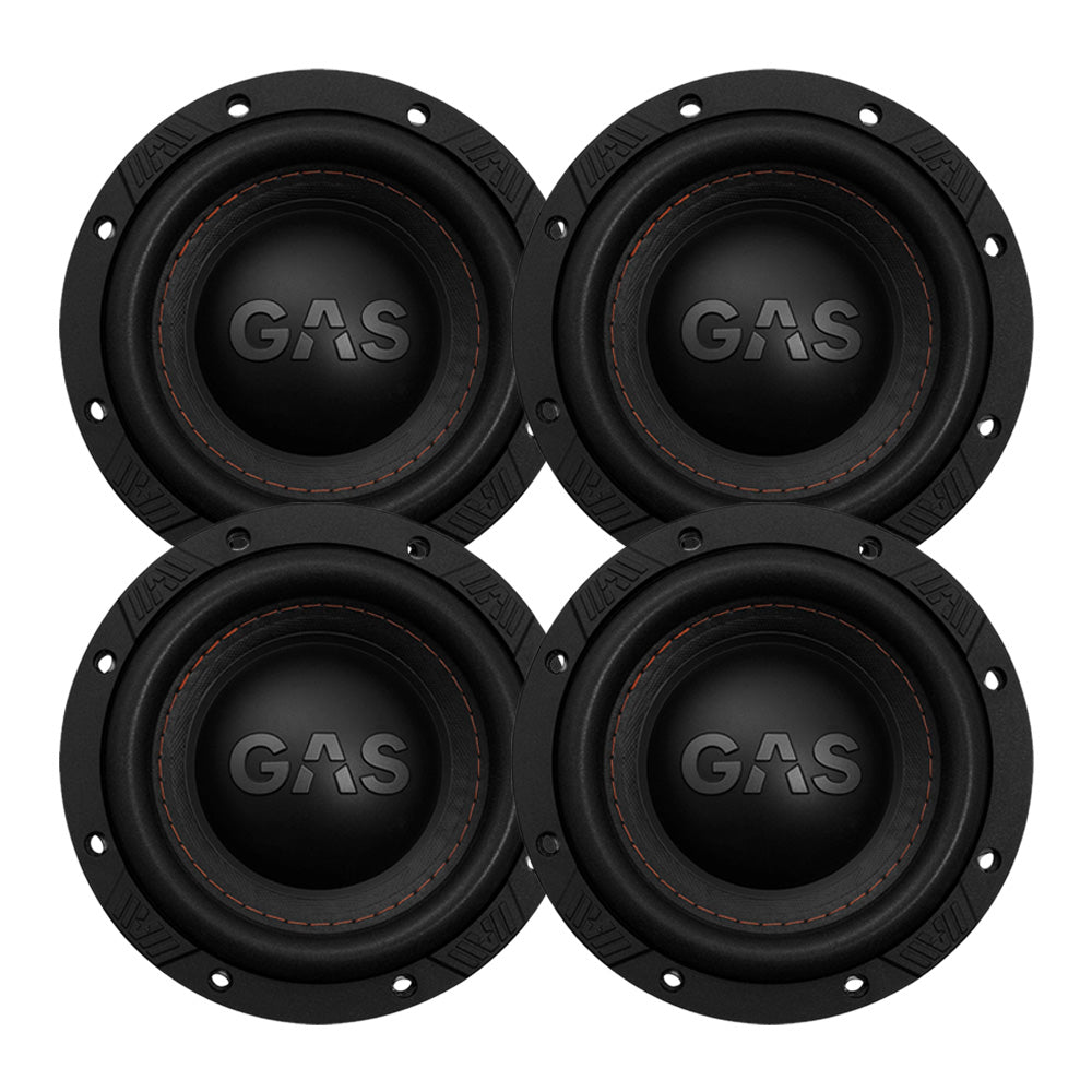 4-pack GAS MAX S1-6D1, 6.5" baselement