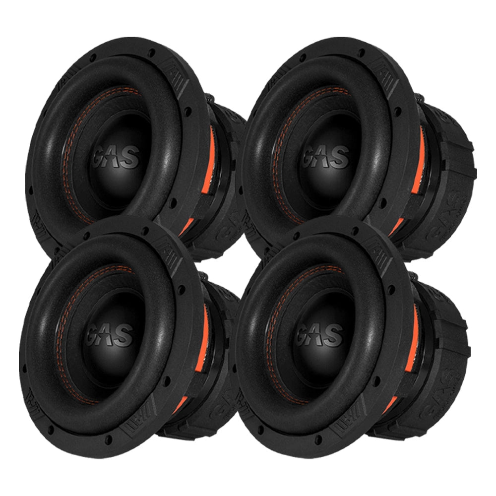 4-pack GAS MAX S1-8D1, 8" baselement