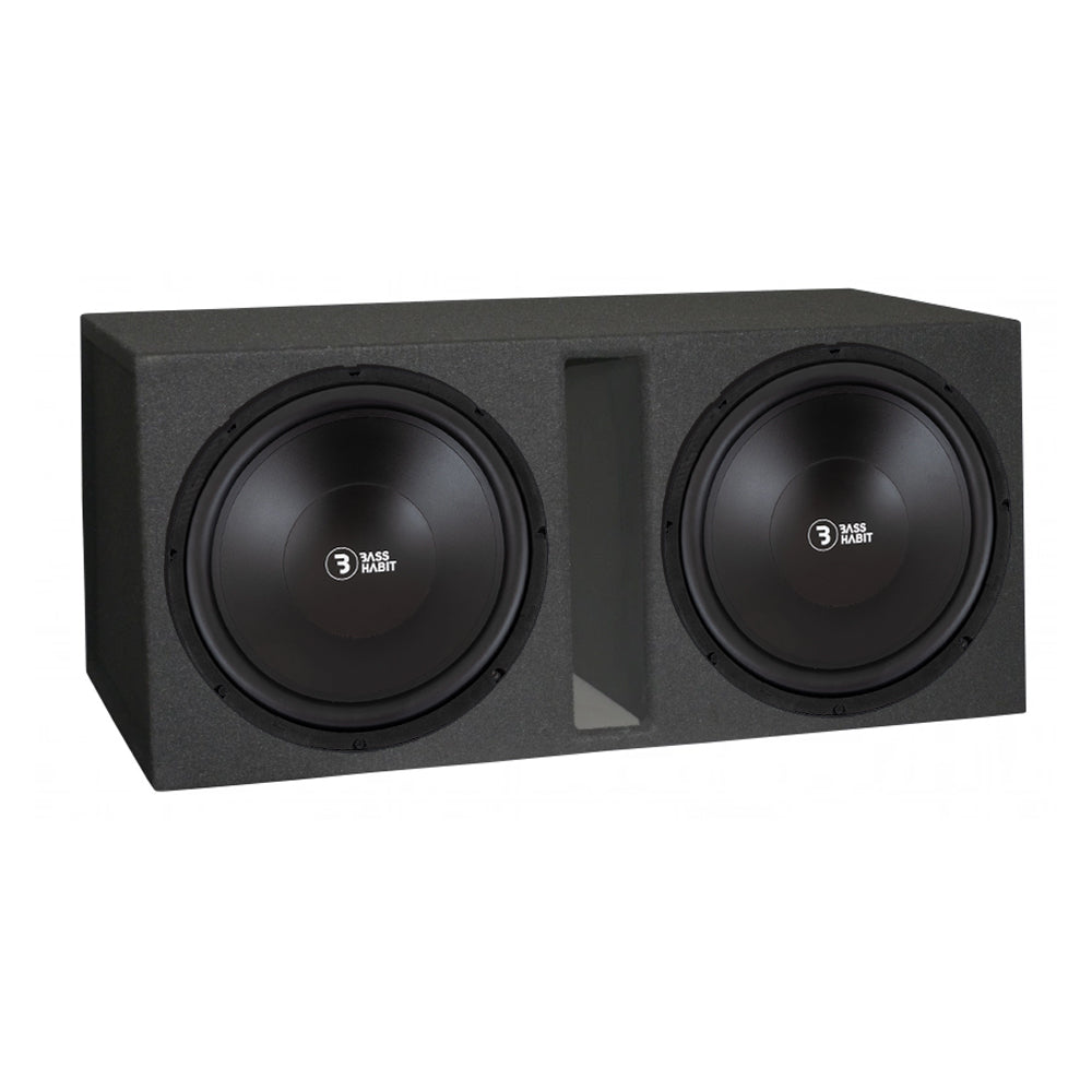 2-pack Bass Habit P380 15" baselement i baslåda